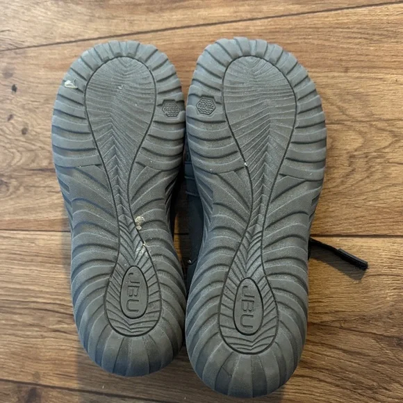 JBU Women's Black Cutout Flats - Picture 4 of 4